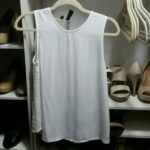 Elodie White sleeveless top