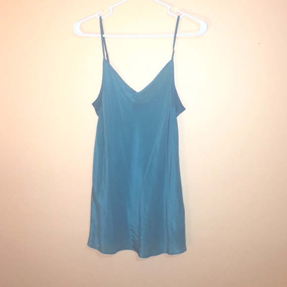 J. Crew jade silk camisole
