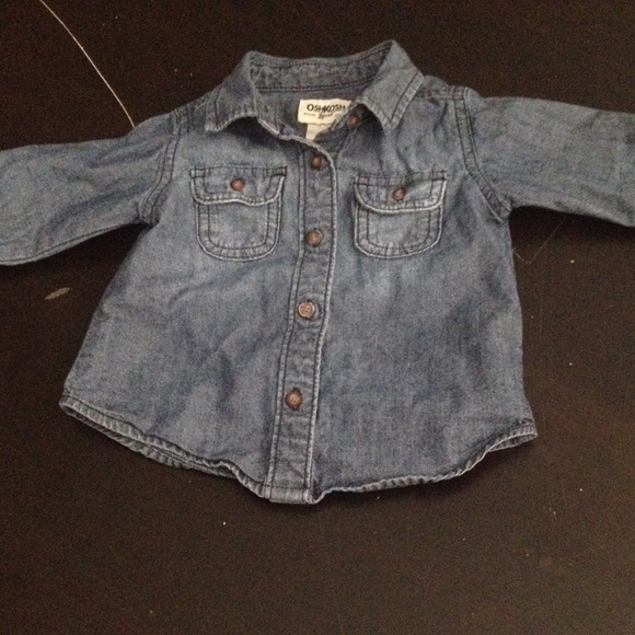 Oshkosh bgosh jean shirt (infant)