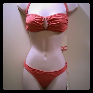 Koral brand bikini with bead detail