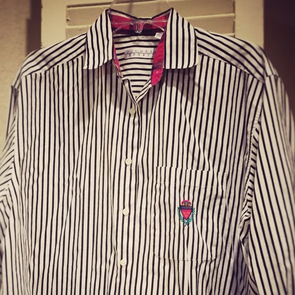 Button up boyfriend shirt, plus size.