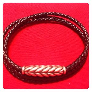 David Yurman Chevron Triple Wrap Bracelet