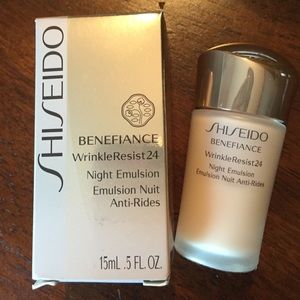 Shiseido Benefiance Night Emulsion .5 oz NIB