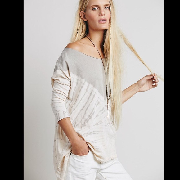 💜bundled Free People tie dye top - Picture 2 of 4