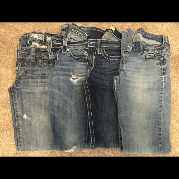 Lot of 4 pair of name brand jeans!