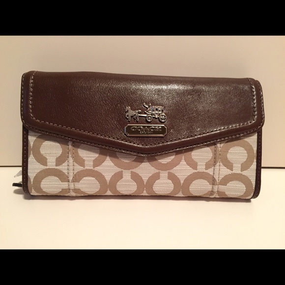Coach signature wallet - Picture 1 of 4