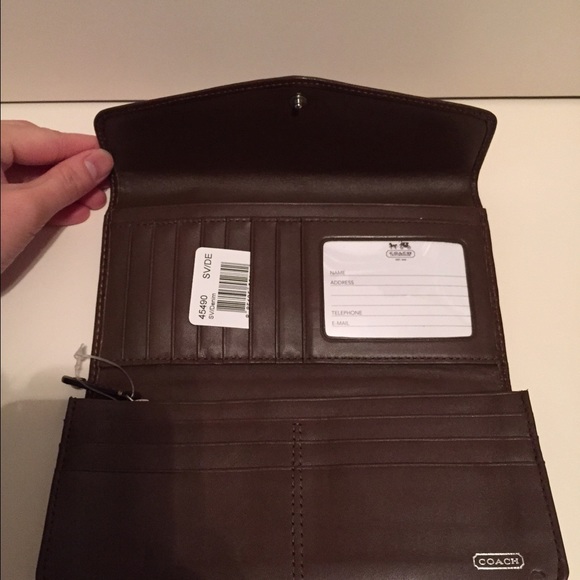 Coach signature wallet - Picture 3 of 4