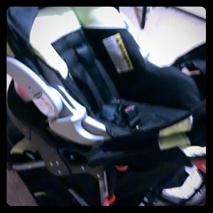A car set an stroller set