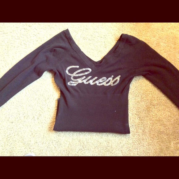 Black Guess Sweater