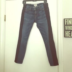 Rag and bone two toned jeans