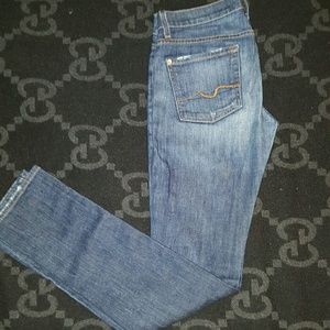 7 for all mankind Roxanne jeans, sz 27