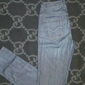 Levi Strauss high waisted skinny jeans, sz 4