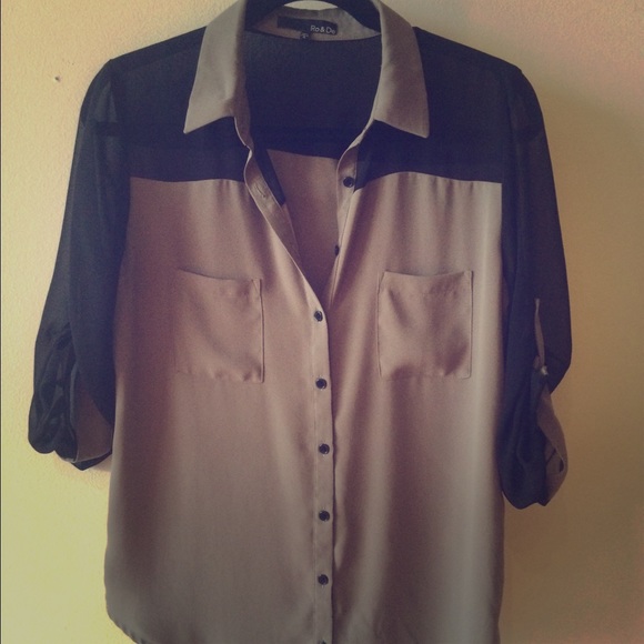 Loose flowing blouse