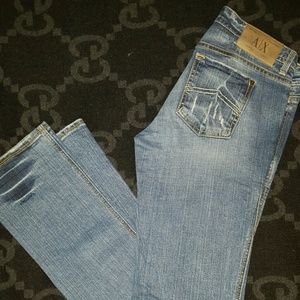 Armani Exchange, straight leg jeans, sz 4