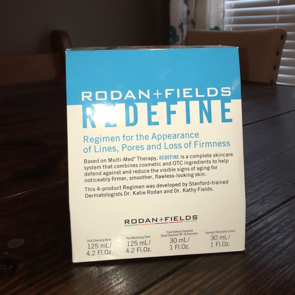 Rodan and Fields REDEFINE regimen