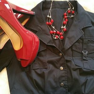Black Cargo dress