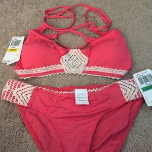 Lucky Brand swim wear NWT