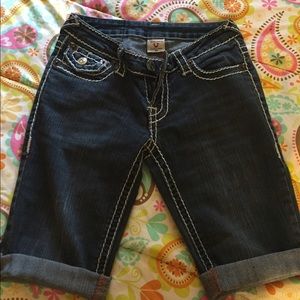 True religion capris ( worn once)