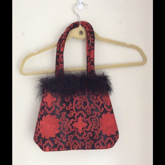 MOVING SALE 90s Inspired Fluffy Mini Purse NWOT