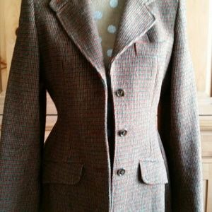 Alice Blaine for the Smith's wool jacket