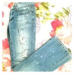 Limited Edition A&F Distressed Jeans