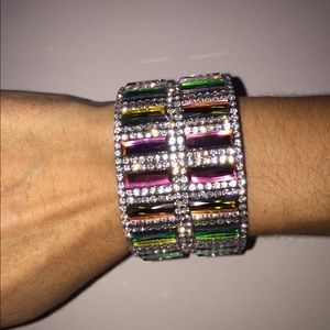 Mystic Topaz Rainbow Crystal Bracelet NTW Bling!