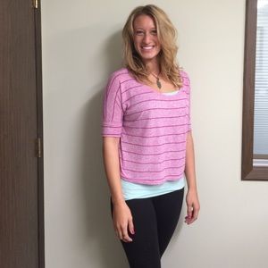 Quarter Length Sleeve Top