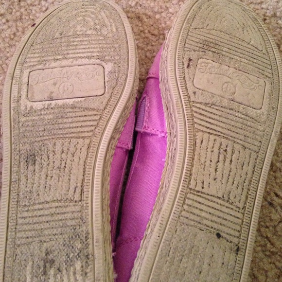 Pink purple ombré shoes - Picture 4 of 4