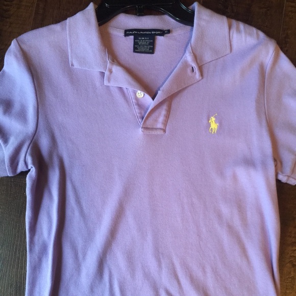 Polo shirt slim fit medium