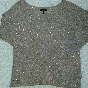 Sparkly long sleeve blouse
