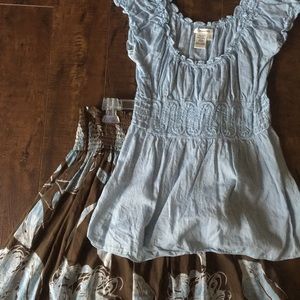 Sophie Max skirt and matching top size small