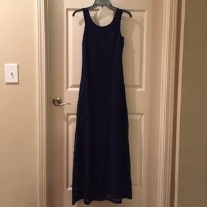 Francesca's Crochet Maxi Dress