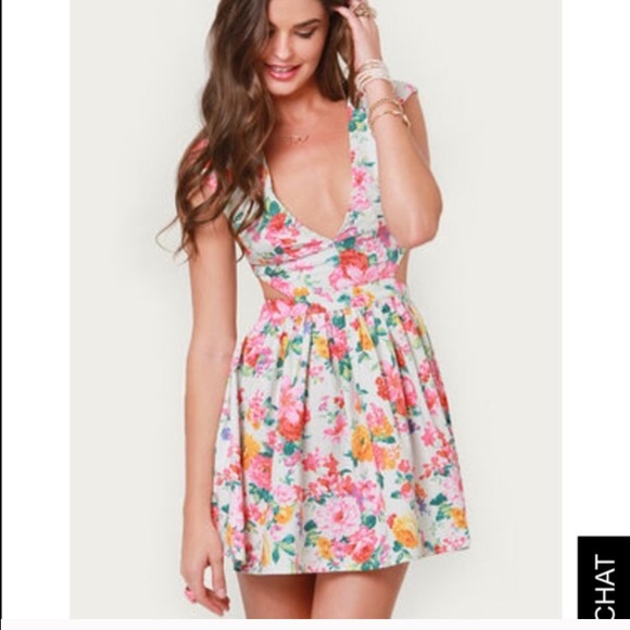 Lulu's floral dress