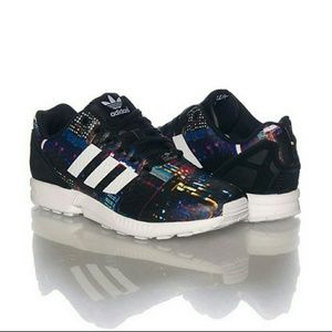 Adidas ZX Flux sneakers (blk/white/multicolor)