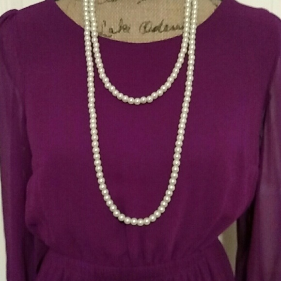 Trendy Magenta dress - Picture 3 of 4