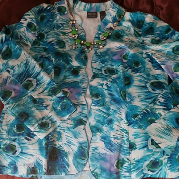 Blue blazer by chicos
