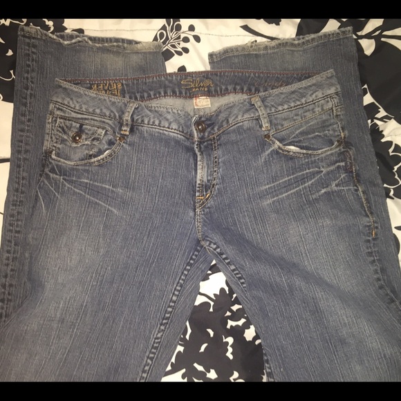 Silver jeans