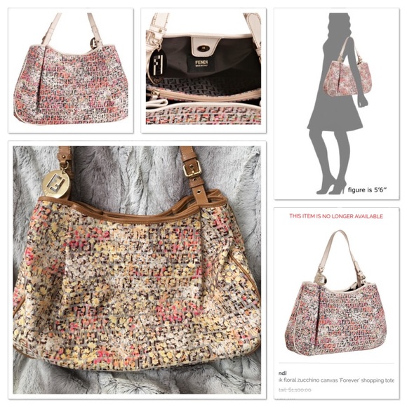 Fendi Floral Zucca Bag - Picture 2 of 4