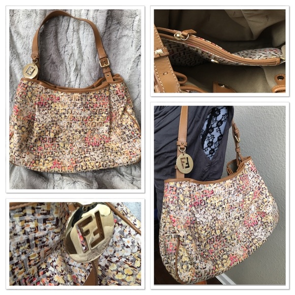 Fendi Floral Zucca Bag - Picture 4 of 4