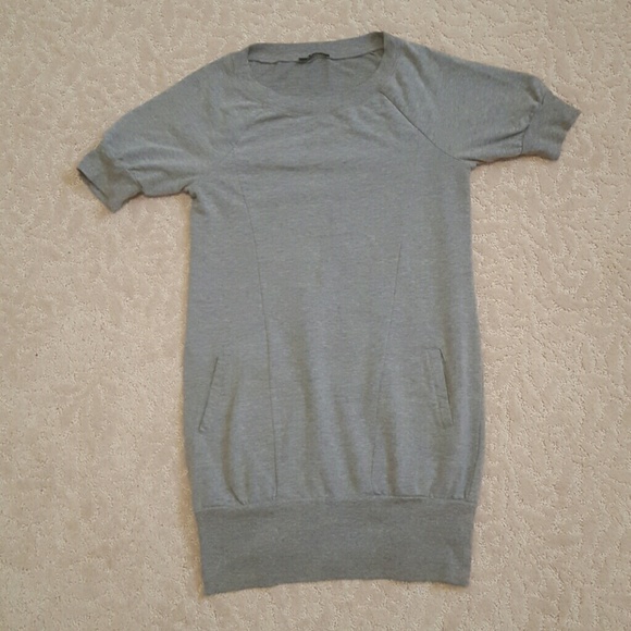Gray express sweater dress