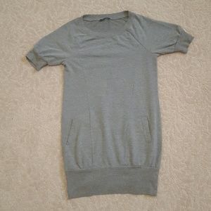 Gray express sweater dress