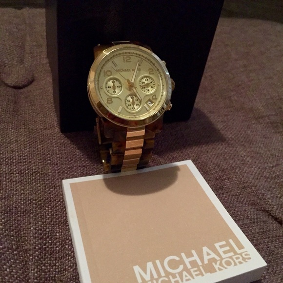 Michael Kors Tortoise Watch