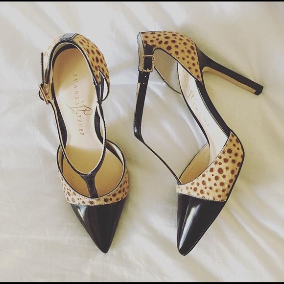 Ivanka Trump leopard heels