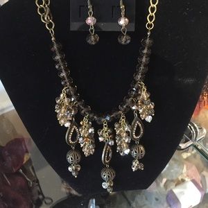 Chunky Crystal and bangles