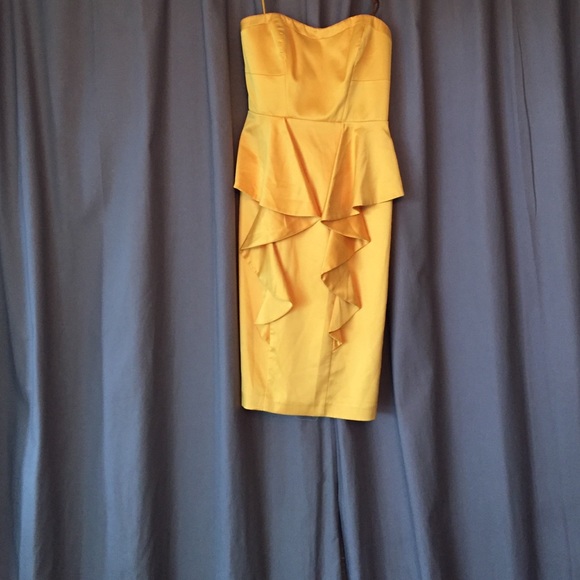 Formal, strapless sexy dress.