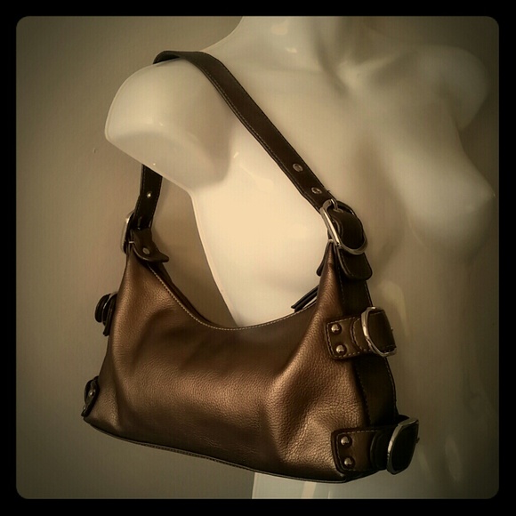 SALE ! St John's Bay metallic brown purse
