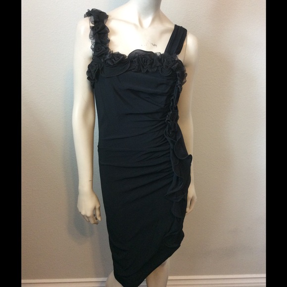 Flávio Castellani Georgette Flower Dress - Picture 1 of 4