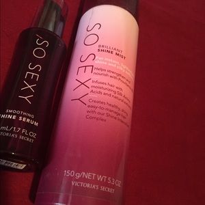 So Sexy shine serum and spray mist