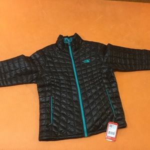Northface Women's Puffy Coat Size XL black