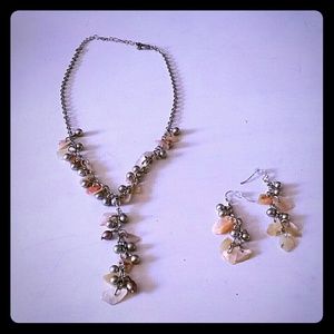 Park Lane Pebble Beach Necklace and Earring Set